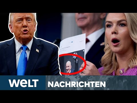 USA: Trump stocksauer! "Feindlicher Akt!" Jetzt wütet das Weiße Haus gegen Amazon-Boss Bezos! STREAM