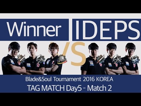 [B&S] Tournament 2016 KOREA TAG MATCH Day5 – Match2