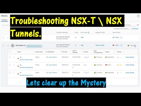 Troubleshooting NSX-T Transport Node Tunnels \ \ Let's clear things up