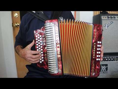 Zydeco on a Triple-Row GCF Diatonic Button Accordion - Basics Pt. 1