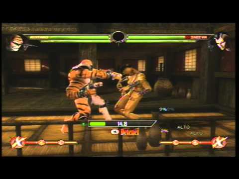 KINTARO 3 Fireballs + X-RAY Combo [53% Corner] [MK9] [By ETC Mcfly]