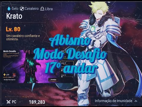 Abismo Modo Desafio 17° Andar - Epic Seven