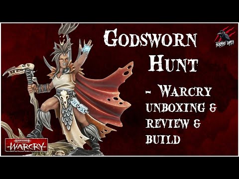 WARCRY GODSWORN HUNT UNBOXING REVIEW - WITH BUILD - Age Of Sigmar - Any Good For Warhammer Warcry?