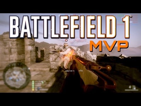 Battlefield 1: Medic MVP on FAO Fortress (PS4 PRO Multiplayer Gameplay)