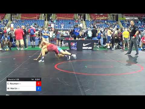 2018 USMC-USAW Cadet & Junior FS Nationals/Cadet 160 Round Of 128 - Charles Neuman (KS) Vs. Willia