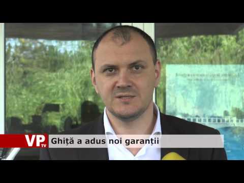 Ghiță a adus noi garanții