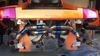 How to remove Pre LP Lamborghini Gallardo bumper & Install Titanium X Pipe