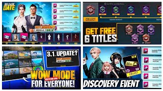 🔴Get FREE Characters In Next Update /Holi Special Uc Promotion / Wow Mode Coming In Bgmi 3.1 Update?