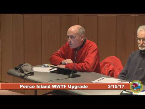 Peirce Island Wastewater Treatment Facility Upgrade 3.15.17