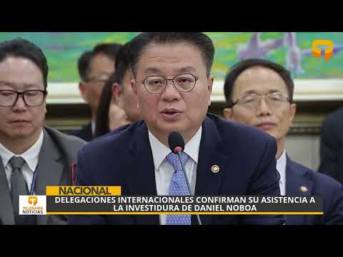 Delegaciones internacionales confirman su asistencia a la investidura de Daniel Noboa