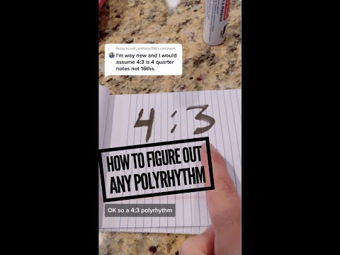 How To Figure out Any Polyrhythm | Polyrhythm Lesson