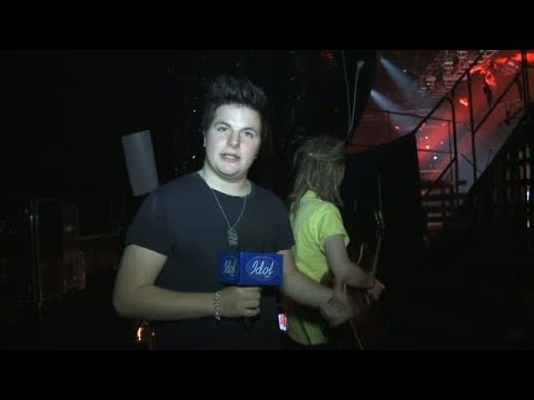 Backstage på repetitionen - Idol Sverige (TV4)