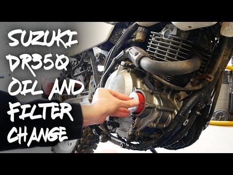 The Complete Guide to a Suzuki DR350 Oil Change! | Project Quarantine Ep. 5