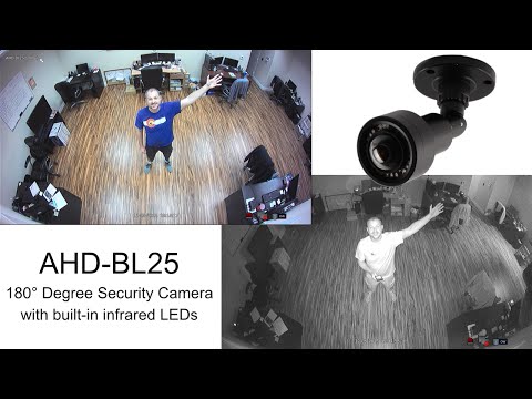 Wide angle hd security camera