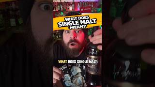 What “Single Malt” REALLY Means 🥃 #whisky #cocktails