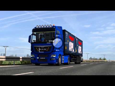 ETS2 MAN TGX 18.440 E6 Ercsi - Dunaújváros