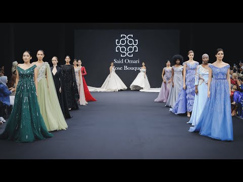 Said Omari's New Couture Evening Dresses Collection | International Fashion Week Dubai Season 17