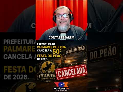 Palmares Paulista Cancela Festa do Peão por Falta de Recursos #shorts