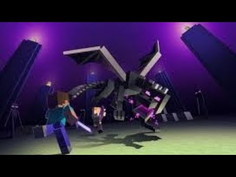 🐉EPIC Ender Dragon Kill in Minecraft! Must See!🔥