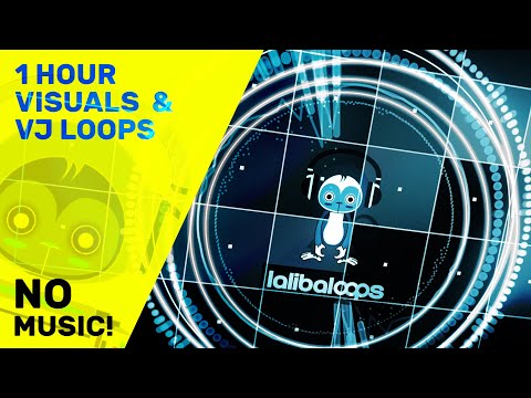 1 HOUR VJ Loops & Visuals Compilation by Lalibaloops   VJing VJLoops Visuals – No music