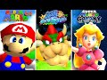 Super Mario 3D All Stars All Final Bosses Endings