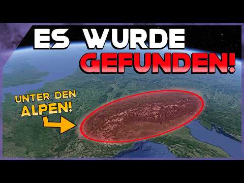 Wissenschaftler haben eine GIGANTISCHE STRUKTUR UNTER DEN ALPEN entdeckt...😳