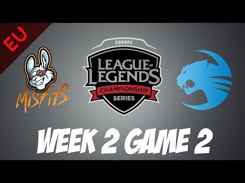 Misfits vs Roccat | Game 2 | HIGHLIGHTS | EU LCS W2D1 2017 Spring split