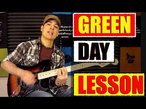 Green Day Brain Stew Guitar Lesson