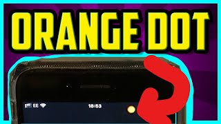 What Does The Orange Dot Mean When Making A Call On iPhone - iPhone Orange Dot Next to battery 2022