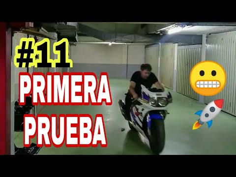 #11 Me doy mi primer minirule 😬🚀 Suzuki GSX-R 750 parada 14 años 💀