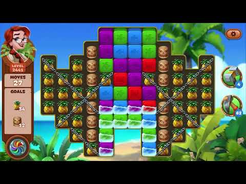 Lost Island Blast Adventure Level 2441 NO BOOSTERS - A S GAMING ✔️