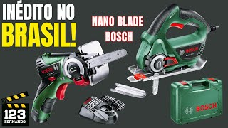 INÉDITO NO YOUTUBE BRASIL! BOSCH VERDE NANO BLADE