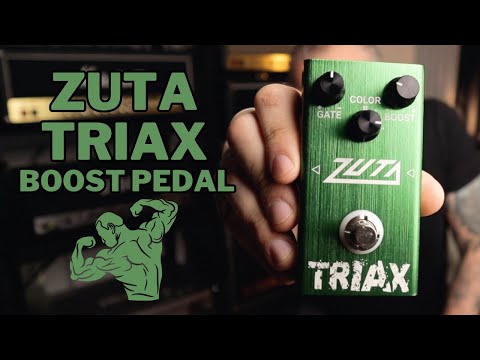 ZUTA TRIAX | The Ultimate BOOST PEDAL for your TUBE AMP?