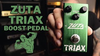 Video thumbnail for ZUTA TRIAX | The Ultimate BOOST PEDAL for your TUBE AMP? by Euge Valovirta