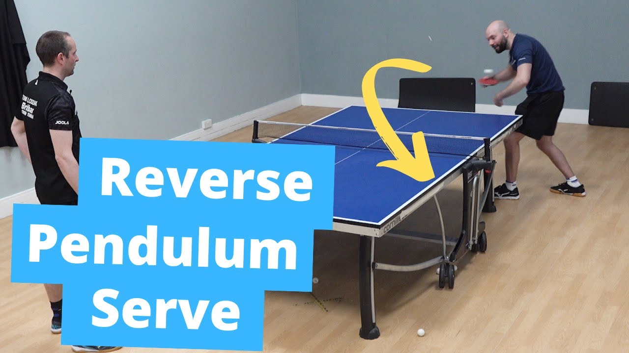 Learning the reverse pendulum serve