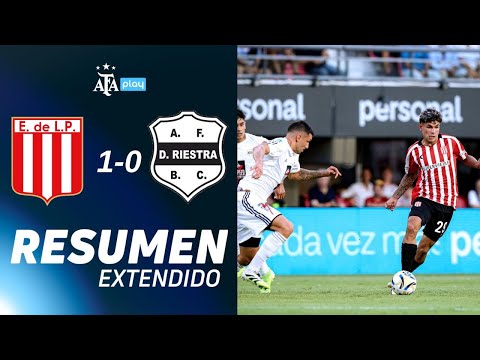 Estudiantes la Plata 1 vs. 0 Deportivo Riestra | #TorneoApertura2026 | Resumen Extendido | Fecha 4