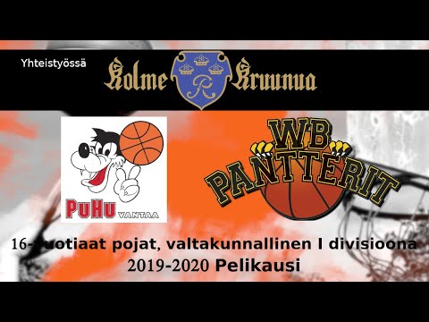 U16  PuHu Juniorit - WB-Pantterit
