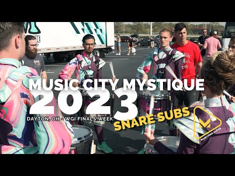Snare Subs with Music City Mystique 2023 WGI FINALS WEEK