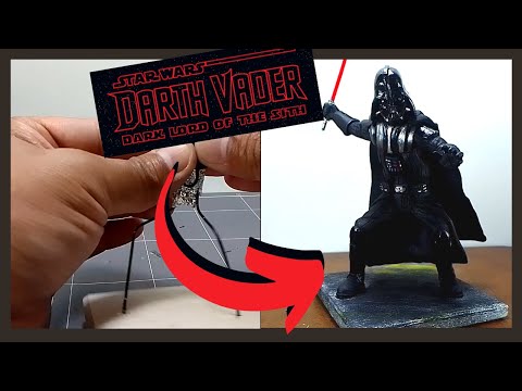 Sculpting DARTH VADER  || Star Wars ||