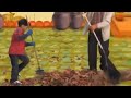 Special Agent Oso Three Healthy Steps Rake Leaves