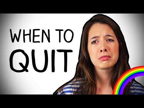 When To Quit (According to Computer Science)
