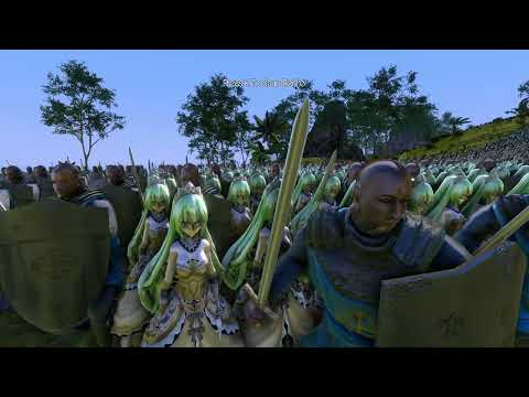 HOLLY KNIGHT BATTLE   FREEDOME OF THE QUEEN Ultimate Epic Battle Simulator UEBS Games Zeropi Enjoy S