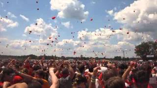 preview picture of video 'Luke Keeler and friends at Tomato Royale, a Tomato Throwing Festival!'