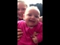 9 Week Old Baby Ava Laughing Her Head off ...