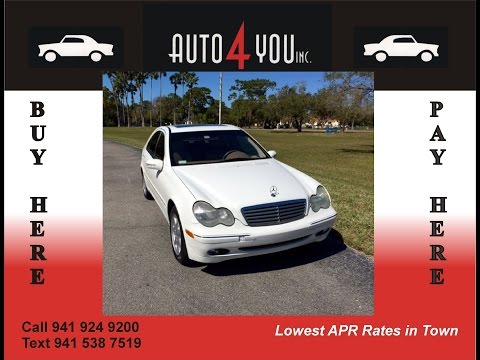 2003 MERCEDES-BENZ C-CLASS $2000 Down