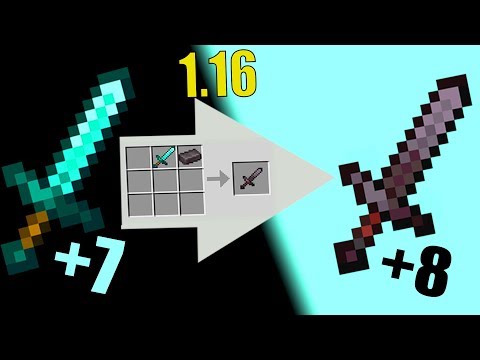 NUOVA Spada in NETHERITE più potente del DIAMANTE!!!