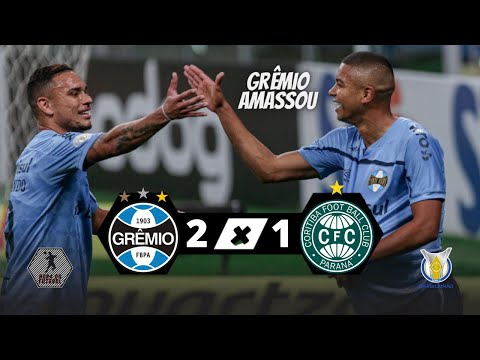 GRÊMIO 2 X 1 CORITIBA | GRÊMIO TEM COMEÇO DE JOGO AVASSALADOR | MELHORES MOMENTOS | 07/10/2020