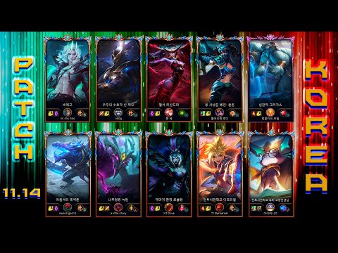 KOREA Challenger Match #175 Highlights Patch 11.14
