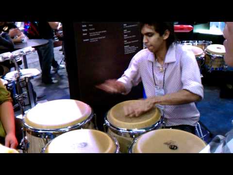 Rakitha of NAADRO Jam session at NAMM.