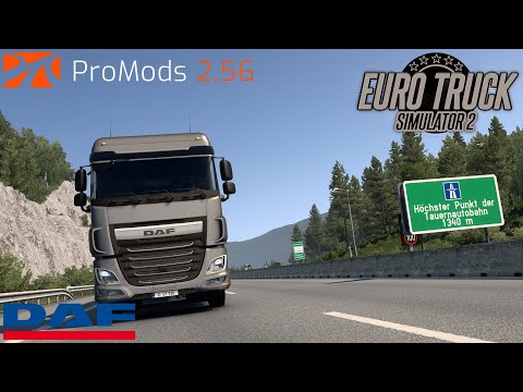The new Tauernautobahn A10! | ETS2 1.41 | ProMods 2.56 | DAF XF 106.460 | Ljubljana — Linz